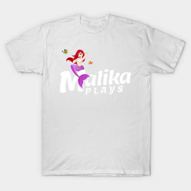 MalikaPlays Mermaid Logo T-Shirt-TOZ